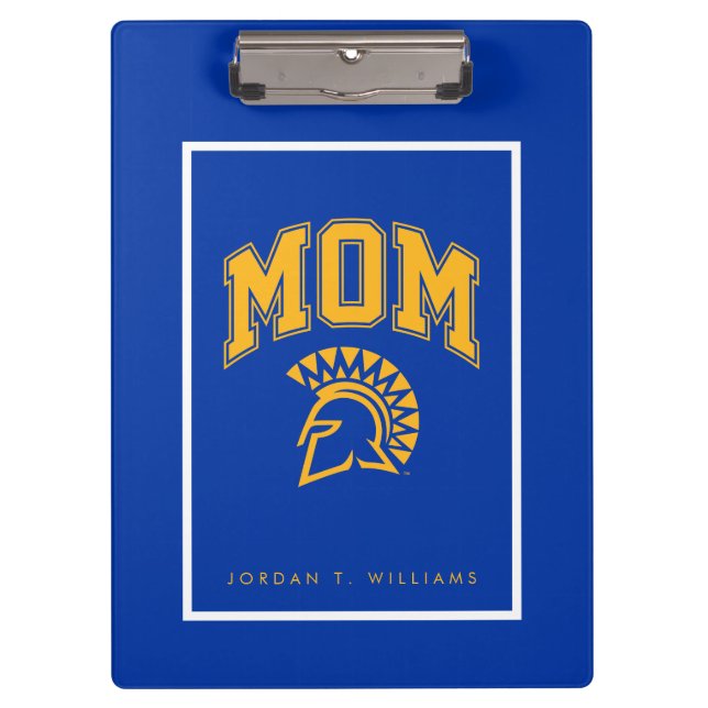 San Jose State Spartans Mum Clipboard (Front)