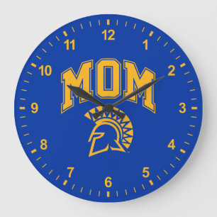 San Jose State Spartans Mum Large Clock