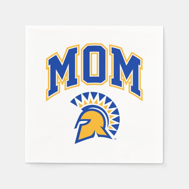 San Jose State Spartans Mum Napkin (Front)
