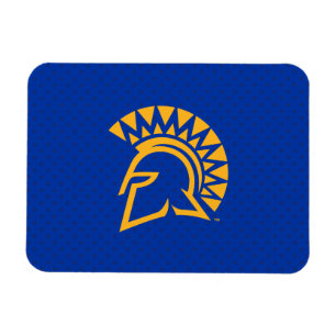 San Jose State Spartans Polka Dot Pattern Magnet