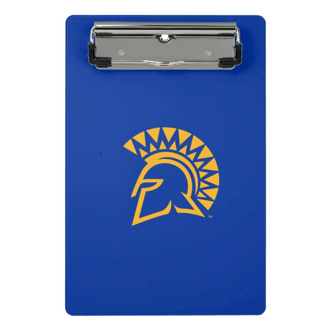 San Jose State Spartans Polka Dot Pattern Mini Clipboard (Front)