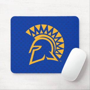 San Jose State Spartans Polka Dot Pattern Mouse Pad