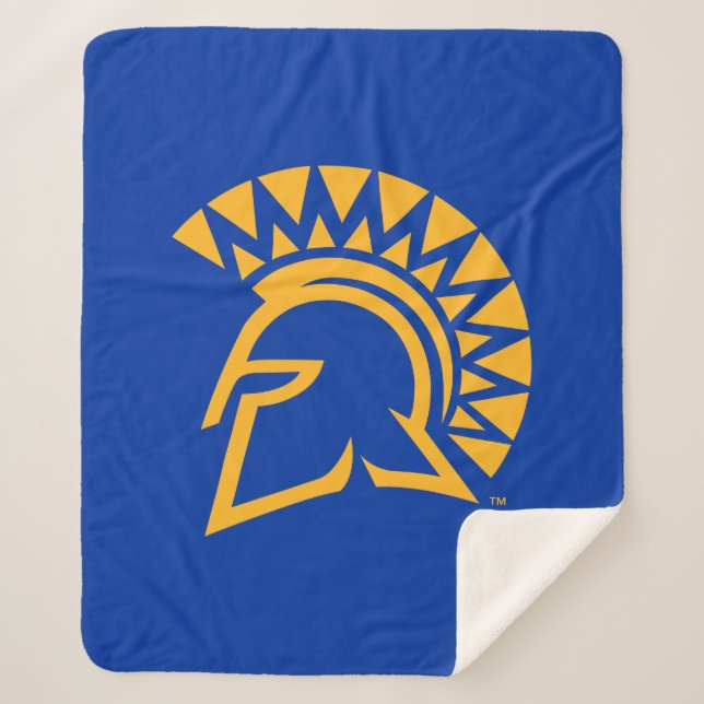 San Jose State Spartans Sherpa Blanket (Front)