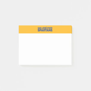 San Jose State Spartans Wordmark Post-it Notes