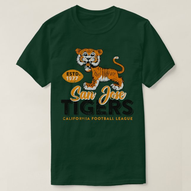 San Jose Tigers T-Shirt (Design Front)