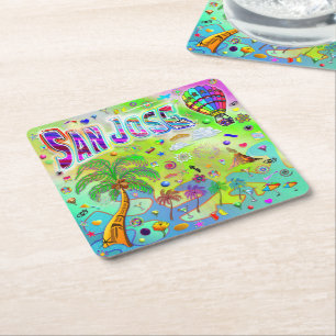 San Jose Timeless Melody Coaster