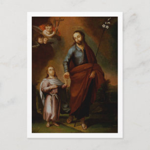 San José y el Cristo Niño–José Campeche Postcard