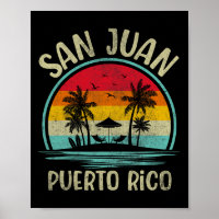 San Juan Beach Puerto Rico Palm Tree Family Summer