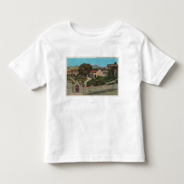 San Juan Capistrano, CAView of the Mission Toddler T-Shirt (Front)