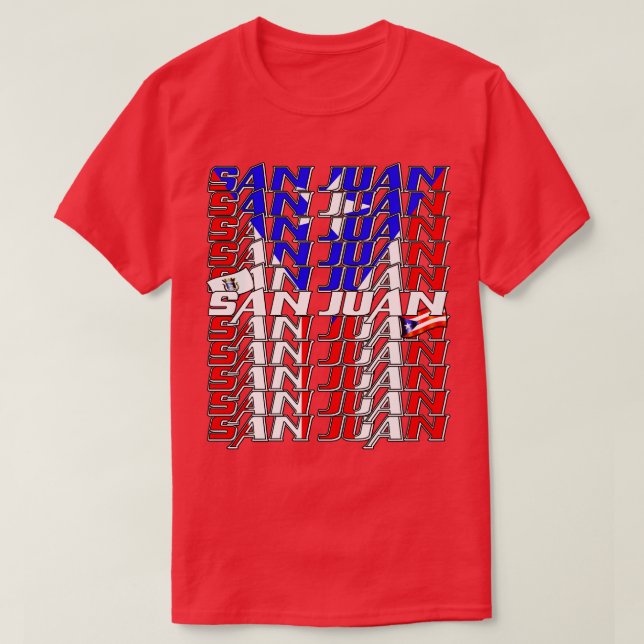San Juan Cascade text 3 T-Shirt (Design Front)