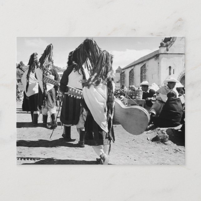 San Juan Chamula, Chiapas, Mexico Postcard (Front)