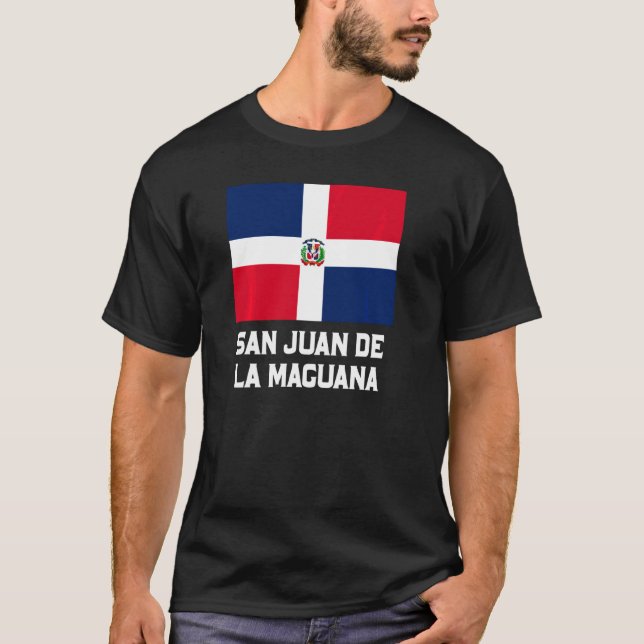 San Juan De La Maguana Dominican Republic Escudo C T-Shirt (Front)