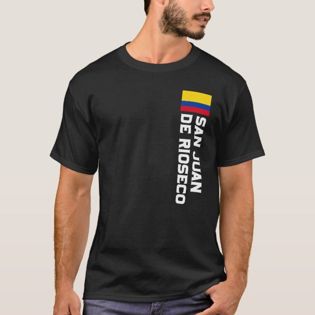 San Juan de Rioseco Colombia For Colombian Men, Wo T-Shirt (Front)