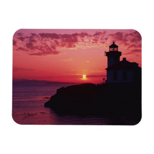 San Juan Island, Lime Kiln Lighthouse Magnet