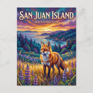 San Juan Island National Historical Park USA Postcard
