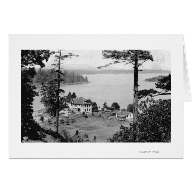 San Juan Island, WAGuam A Lama View Photograph (Front Horizontal)