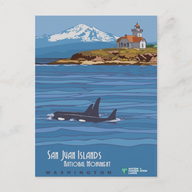 San Juan Islands Postcard (Front)