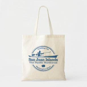 San Juan Islands (SK) Tote Bag