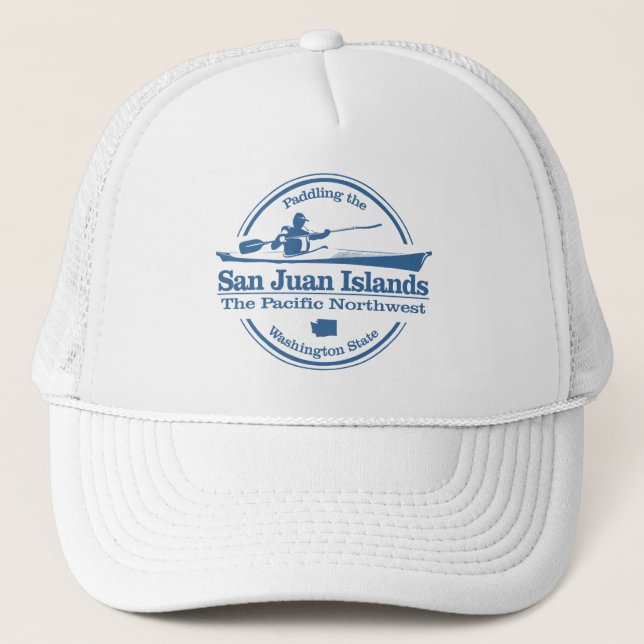 San Juan Islands (SK) Trucker Hat (Front)