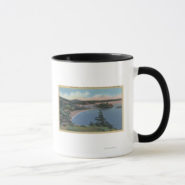 San Juan Islands, Washington Mug (Right)