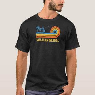 San Juan Islands Washington Summer Wa Tropical Slo T-Shirt
