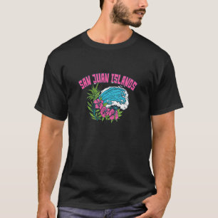 San Juan Islands Washington Summer Wa Tropical Slo T-Shirt