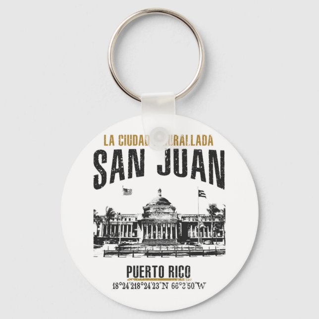 San Juan Key Ring (Front)