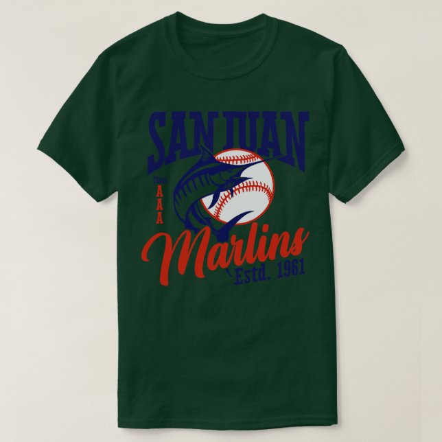 San Juan Marlins T-Shirt (Design Front)