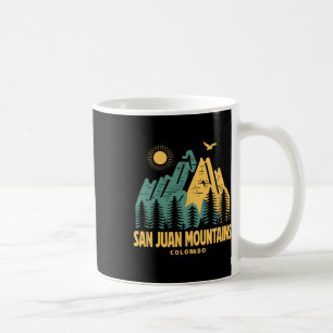 San Juan Mountains Colorado Hiking Outdoors Vintag Coffee Mug