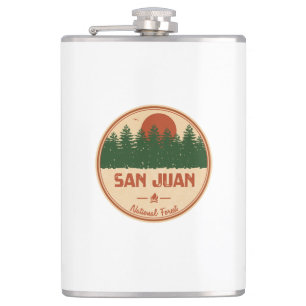 San Juan National Forest Hip Flask