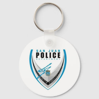 San Juan Police Key Ring