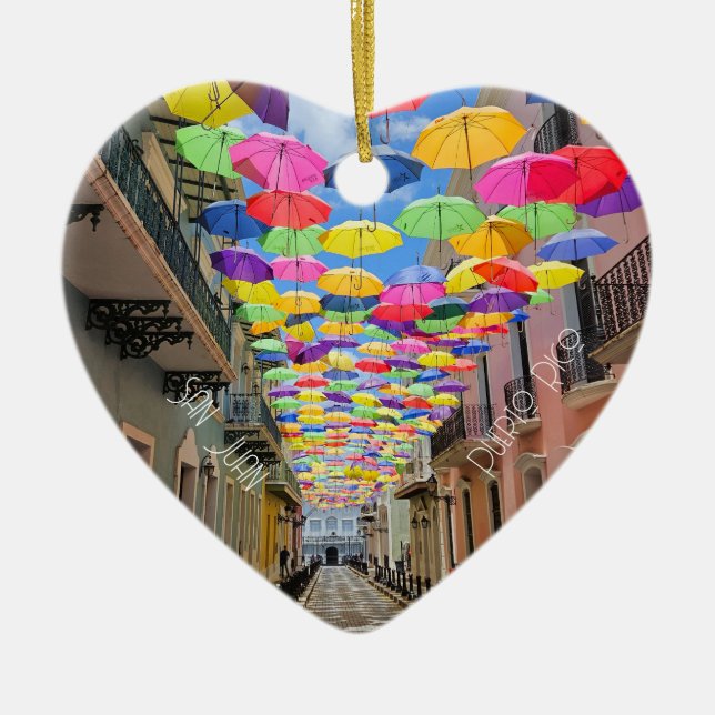 San Juan Puerto Rico Christmas Ornament (Front)