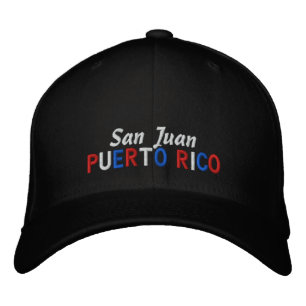 San Juan Puerto Rico Embroidered Hat