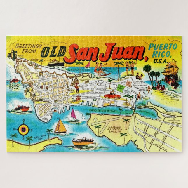 San Juan Puerto Rico  Jigsaw Puzzle (Horizontal)