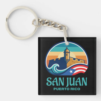 San Juan Puerto Rico Key Ring