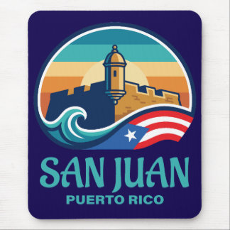 San Juan Puerto Rico Mouse Pad