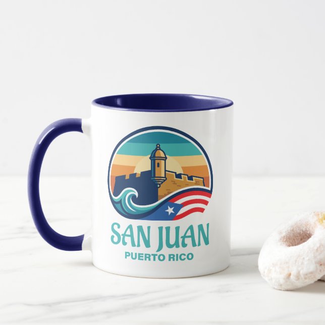 San Juan Puerto Rico Mug (With Donut)