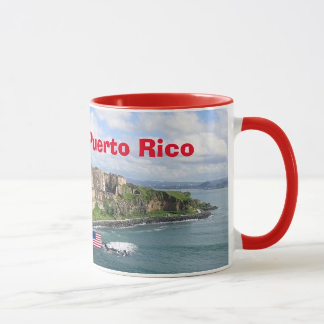 San Juan Puerto Rico Panoramic Mug (Right)