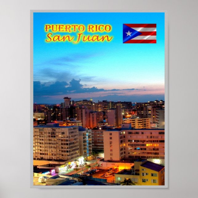 San Juan - Puerto Rico - Poster (Front)