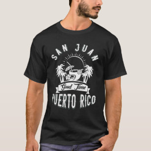 San Juan, Puerto Rico Souvenir Vacation Pride Bori T-Shirt