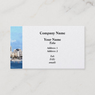 San Juan Skyline Business Card