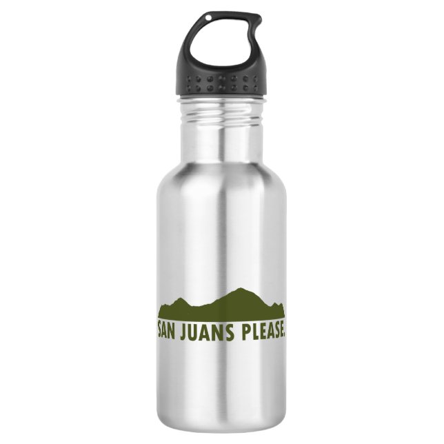 San Juans Please 532 Ml Water Bottle (Front)