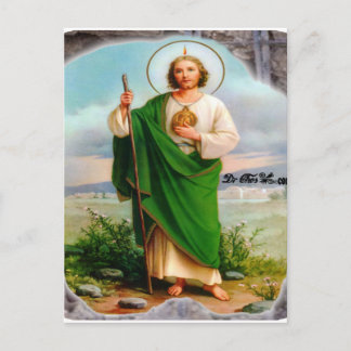 SAN JUDAS CUSTOMIZABLE PRODUCTS POSTCARD