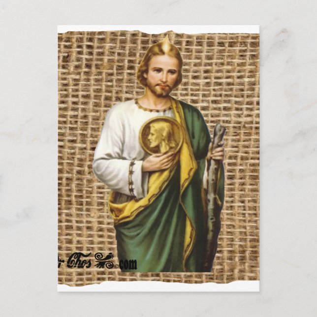 SAN JUDAS,ST JUDE CUSTOMIZABLE PRODUCTS POSTCARD (Front)