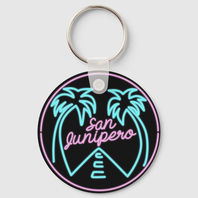 San Junipero Black Mirror Keychain (Front)
