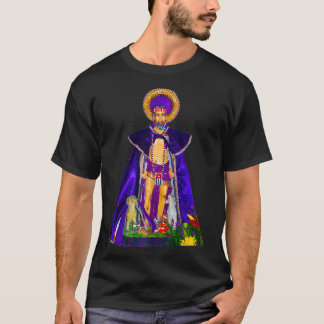 San Lazaro with dogs Babalu Aye Santeria Cuba gift T-Shirt