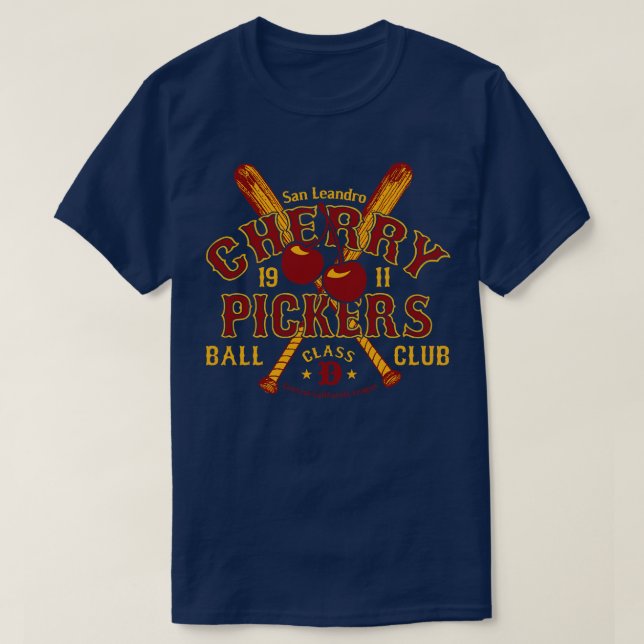 San Leandro Cherry Pickers T-Shirt (Design Front)