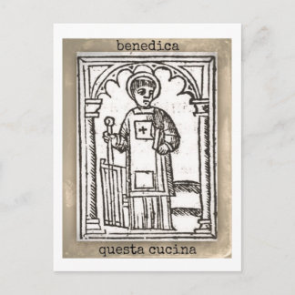 San Lorenzo, Bless this Kitchen Postcard