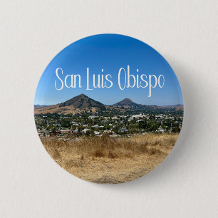 San Luis Obispo Terrace Hill Photography 6 Cm Round Badge