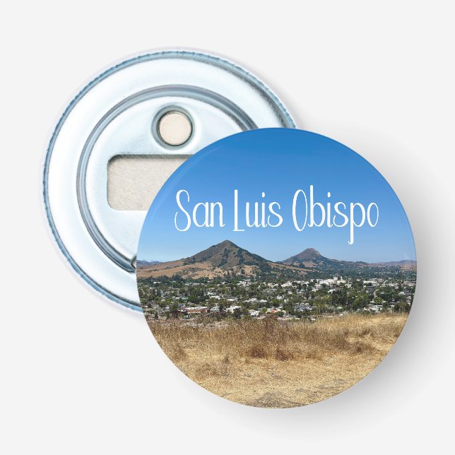 San Luis Obispo Terrace Hill Photography Bottle Opener (Front)